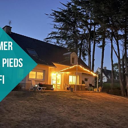 Spacieuse maison à Morgat avec vue sur la mer Crozon Extérieur photo