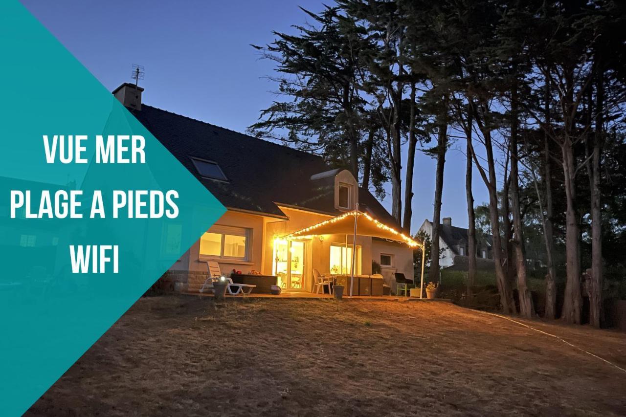 Spacieuse maison à Morgat avec vue sur la mer Crozon Extérieur photo